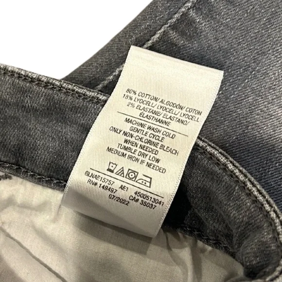 Joe’s Jeans High Rise Skinny Ankle Jeans | Grey Wash | Size 27 - Picture 6 of 6